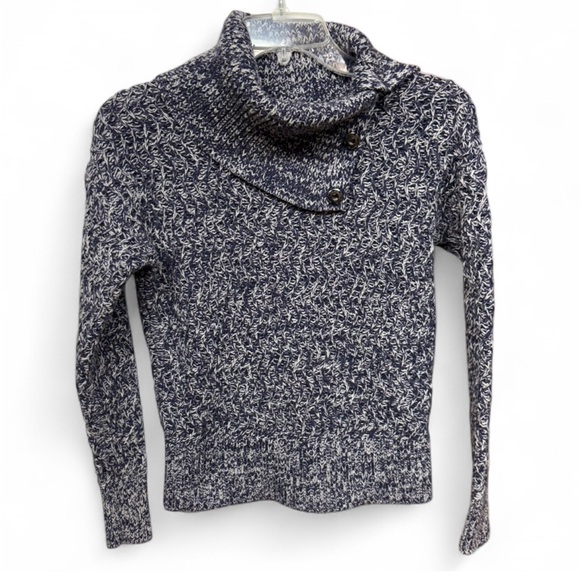Banana Republic Sweaters - Banana Republic Marled Navy Sweater